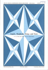 Angels Shepherds Kings and Stars SATB choral sheet music cover Thumbnail
